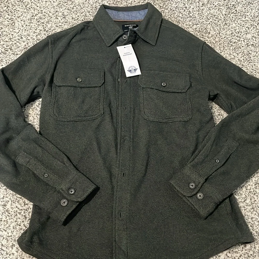 Dockers fleece over shirt